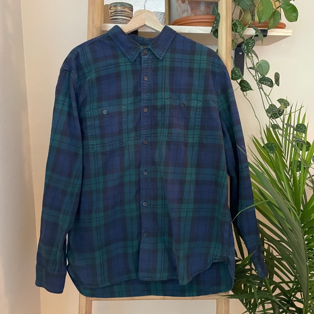 Lucky Brand Mens Button Up Flannel